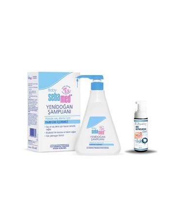Sebamed Newborn Shampoo 500 ml + Gift Teeth Whitening Foam