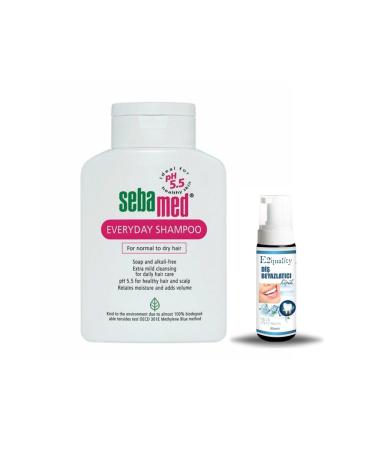 Sebamed Everyday Shampoo 400 ml (Everyday Use Shampoo) + Gift Teeth Whitening Foam
