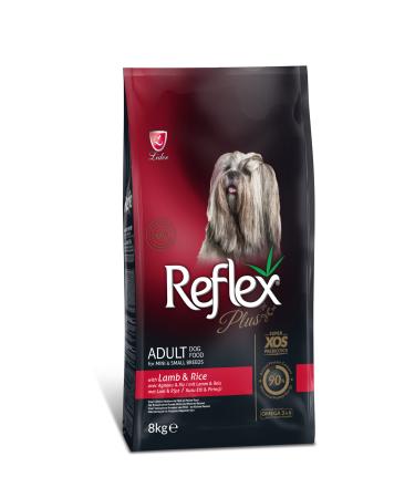 Reflex Plus Lamb And Rice Small Breed Adult Dog Food 8 Kg
