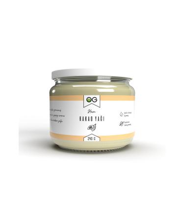 OG natural Raw Cocoa Butter 240 gr