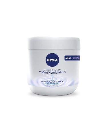 NIVEA N vea Intensive Moisturizing Hand & Body Care Cream Normal / Dry Skin 48 Hour Moisturizing 400ml