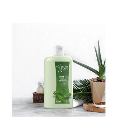 Happy Body Green Tea Scented Bath and Shower Gel 400ml