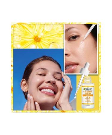 Garnier BRIGHT AND BRIGHTENING ANTI-DARK CIRCLE VITAMIN C SERUM 30 ML - Buy Online on GoSupps.com