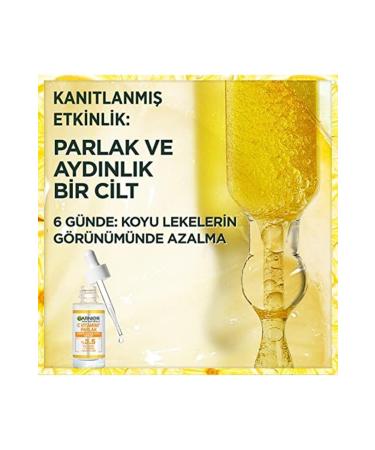 Garnier BRIGHT AND BRIGHTENING ANTI-DARK CIRCLE VITAMIN C SERUM 30 ML - Buy Online on GoSupps.com