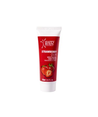 Happy Body Strawberry Hand Cream 75ml - Buy Online on GoSupps.com