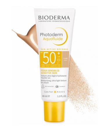 Bioderma Photoderm Aquafluid SPF50+ Light Sunscreen for Sensitive Skin 40ml - Buy Online on GoSupps.com