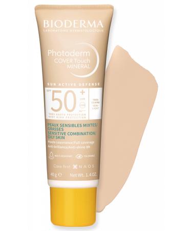 Bioderma Photoderm Cover Touch SPF50+ Very Light For Oily Skin 40gr - Buy Online on GoSupps.com