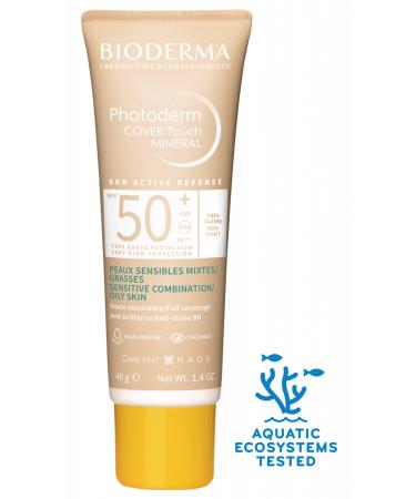 Bioderma Photoderm Cover Touch SPF50+ Very Light For Oily Skin 40gr