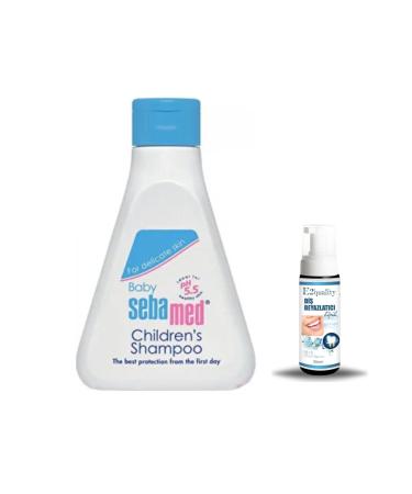 Sebamed Baby Shampoo 250 ml - Medium Size + Gift Teeth Whitening Foam