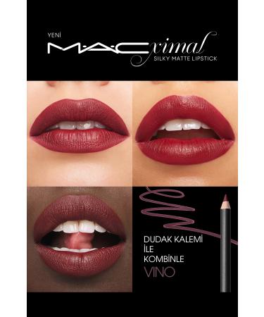 Mac M A CXIMAL S LKY MATTE L PST CK L PST CK PROV D NG INTENSE COLOR - D VA KEYON2379 - Buy Online on GoSupps.com