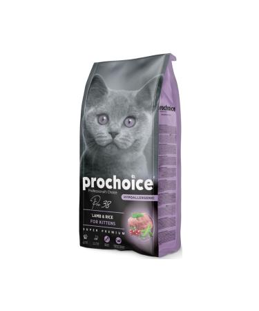 Pro Choice Pro 38 Kitten 2kg Low Grain Lamb Rice Kitten Food Hypoallergenic