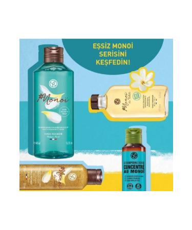 Yves Rocher Monoi Hair and Body Shampoo 400 ml Exotic care for your body and hair 400 ml - Buy Online on GoSupps.com