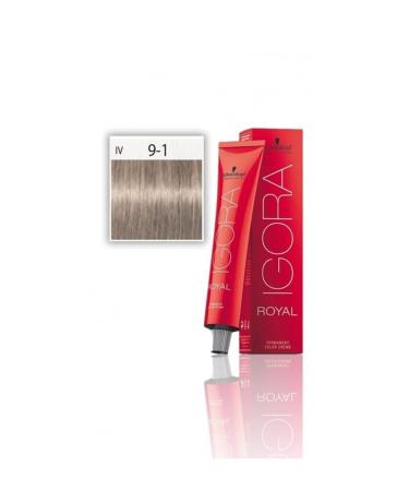 Igora Schwarzkopf Igora Royal 9-1 Sandre Blonde Hair Dye Tube 60ml