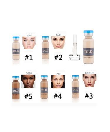DLD BB Glow Dermapen Serum Permanent Foundation Anti-Aging Serum No. 2 - Buy Online on GoSupps.com