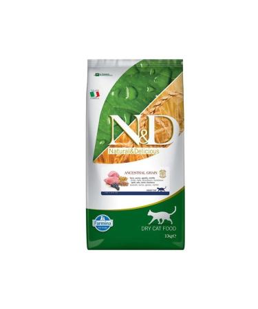N & D Nd Low Grain Lamb & Blueberry Cat Food 10 Kg