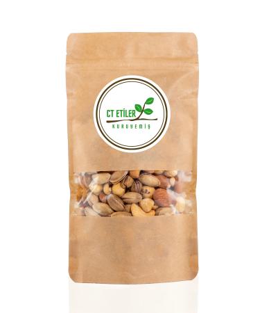 CT ET LER NUTS Mixed Luxury Nuts 5 Types Almond Hazelnut Cashew Siirt Pistachio Salted Pistachio 1 kg - Buy Online on GoSupps.com