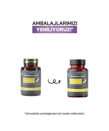 Theraphyto Rhodiola Rosea Extract (GOLDEN ROOT) 60 Capsules - Buy Online on GoSupps.com