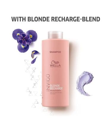 Wella Professionals Invigo Shampoo 1000 ml to help neutralize yellow tones without dyeing the hair. - Buy Online on GoSupps.com