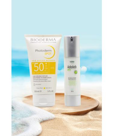 Bioderma Photoderm Spot SPF 50+ 150ml and Adaleb Plus Blemish Wrinkle Acne Cream 50ml