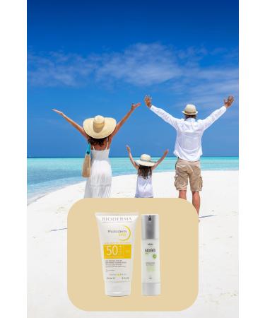 Bioderma Photoderm Spot SPF 50+ 150ml and Adaleb Plus Blemish Wrinkle Acne Cream 50ml - Buy Online on GoSupps.com