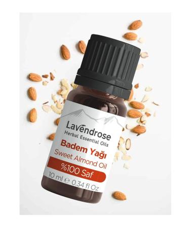 Lavendrose Sweet Almond Oil 0 Pure -sweet Almond Oil- * Isparta - Buy Online on GoSupps.com
