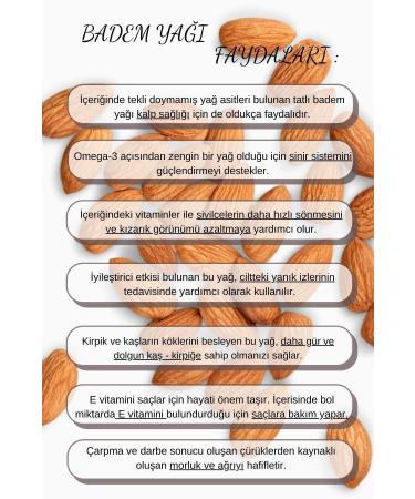 Lavendrose Sweet Almond Oil 0 Pure -sweet Almond Oil- * Isparta - Buy Online on GoSupps.com