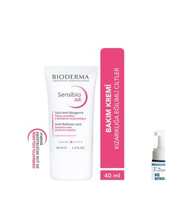 Bioderma Sensibio AR Cream 40ml + Gift Teeth Whitening Foam