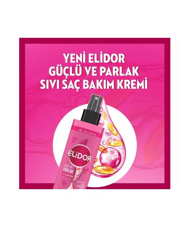 Elidor Liquid Hair Care Cream Strong and Shiny 200 ml - Buy Online on GoSupps.com