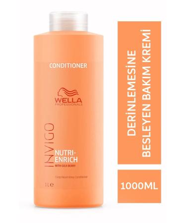 Wella Invigo Nutri-enrich Repairing Hair Care Conditioner for Dry and Damaged Hair 1000 Ml / GEMDD223E2-1