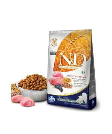 N & D Nd Low Grain Lamb Blueberry Puppy Food 12 Kg