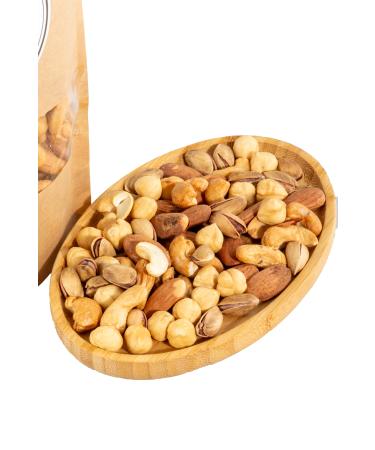 CT ET LER NUTS Mixed Luxury Nuts 5 Types Almond Hazelnut Cashew Siirt Pistachio Salted Pistachio 1 kg - Buy Online on GoSupps.com