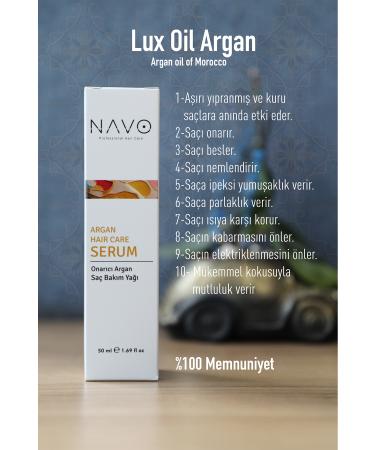 NAVO Regenerating and Repairing Argan Oil / Lux Oil Argan 50ml
