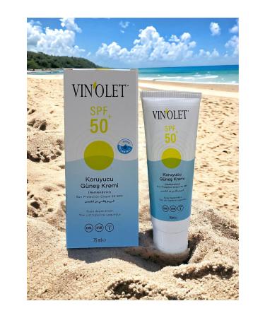 Vinolet SPF 50 High Protection Anti-Spot Sun Cream 75 Ml