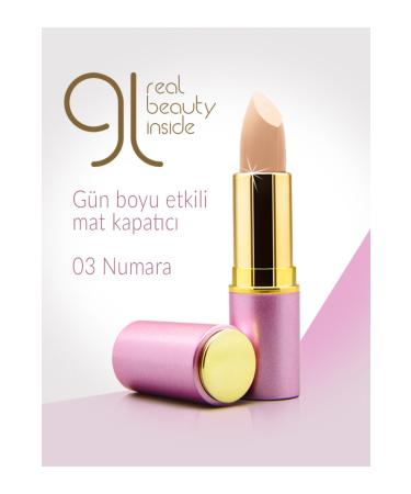 GL Beauty All Day Matte Concealer Professional Concealer No. 03 - Buy Online on GoSupps.com