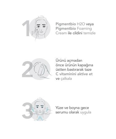 Bioderminy Bioderma Pigmentbio Anti-Stain Vitamin C Peeling Effect Night Serum 15 ml - Buy Online on GoSupps.com