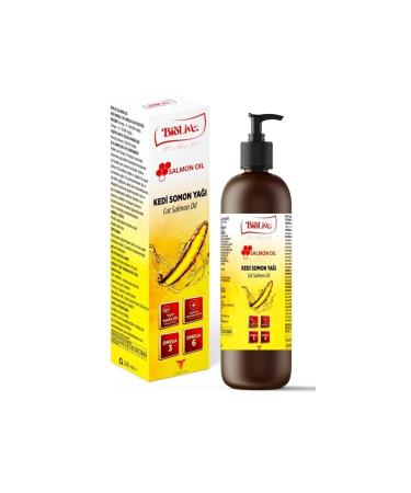 Biolive Salmon Oil for Cats Hair-Exterior-Immunity-Heart and Eye Health 200ml