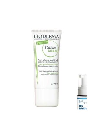 Bioderma Sebium Global 30 ml + Gift Teeth Whitening Foam