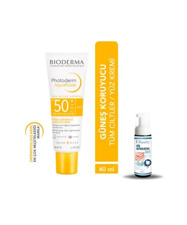 Bioderma Photoderm Aquafluide Invisible SPF50 40 ml + Teeth Whitening Foam