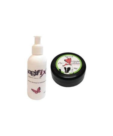 H NTOHU Hintohu Nipple Nibblers Tingle Balm 50 ml Mint Breast Care Cream + Genital Care Cream 120 ml