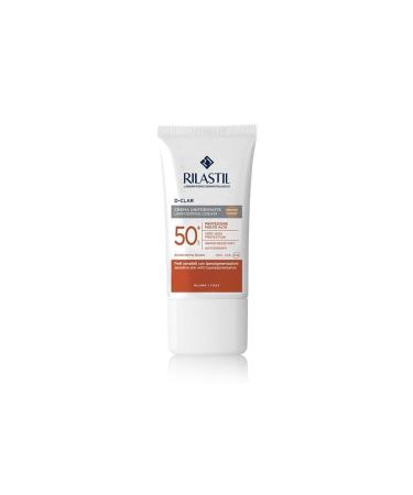 Rilastil D-CLAR ANTI-BLEMISH FACE SUNSCREEN LONG-TIME PROTECTIVE CREAM SPF50+ 50 ML - MEDIUM KEYON2728