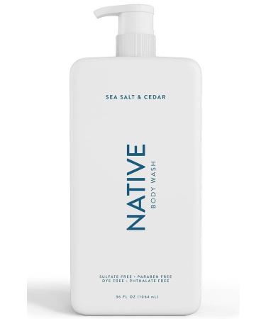 Native Sea Salt & Cedar Body Wash 1064ML