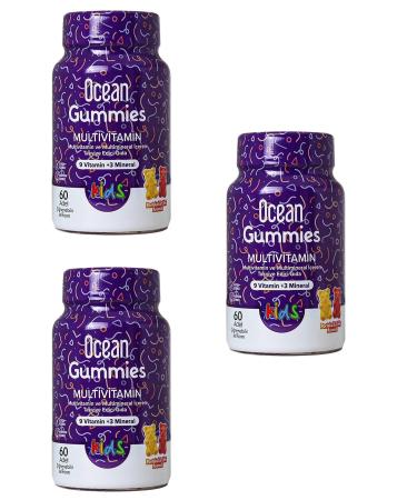 Ocean Gummies Multivitamin 60 Soft Tablets 3 pcs