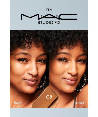 Mac STUDIO FIX FLUID SPF 15 MATTE FOUNDATION-C 8 30 ml - Buy Online on GoSupps.com