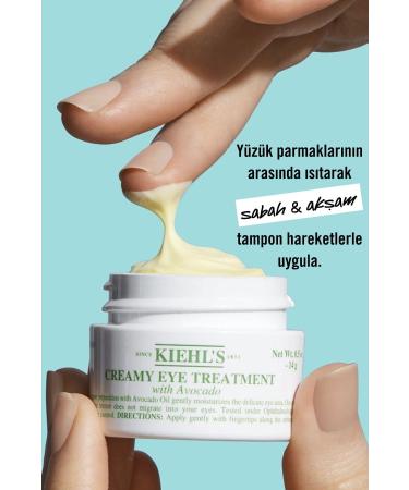 Kiehl's Eye Care Cream with Unique Formula Containing Avocado Oil Provides Intense Moisture to the Eye Area 28ml - Buy Online on GoSupps.com