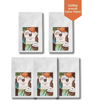Mim and More 5x200gr Coconut Flavored Coffee Package