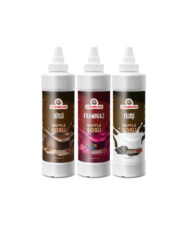 KARMELON Waffle Sauce 3-piece set - 300Gx3 pieces