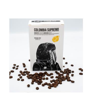 Noir Pit Coffee Co. Noir Pit Colombia Supremo Coffee Beans 250 Gr.