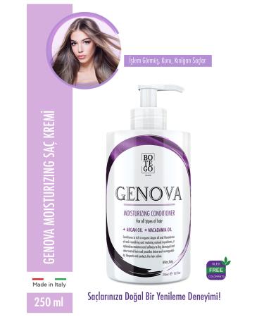 botegohair Genova Moisturizing Conditioner 250 Ml Treated Brittle Dry Hair