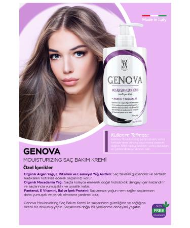 botegohair Genova Moisturizing Conditioner 250 Ml Treated Brittle Dry Hair - Buy Online on GoSupps.com