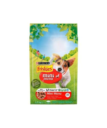 Friskies Purina Friskies Meaty Mini Menu Adult Dog Dry Food 1.5 Kg